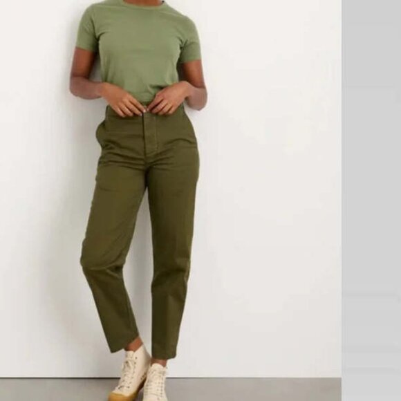 Alex Mill Pants - Alex Mill Boyish Chino Pants In Militray Olive 4